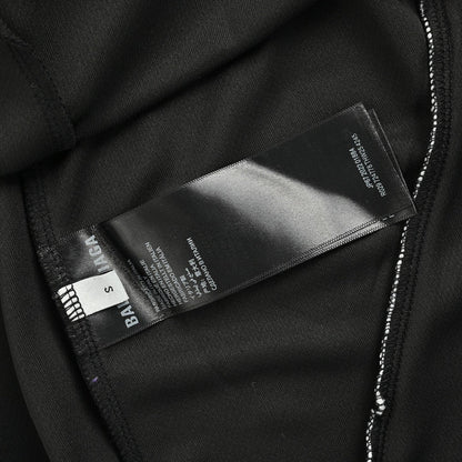 T-SHIRT NOIR AVEC LOGO DE FOOTBALL BALENCIAGA