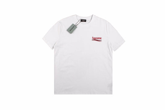 T-shirt Balenciaga Supreme (blanc)