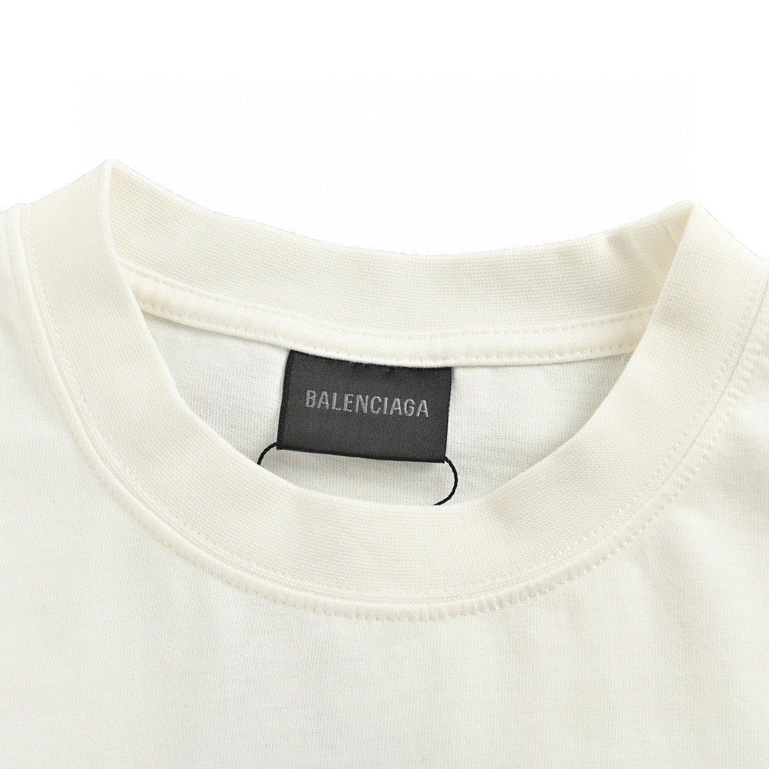 T-shirt Balenciaga - Logo au dos