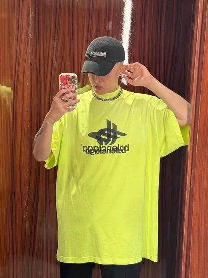 T-shirt Balenciaga - Logo superposé