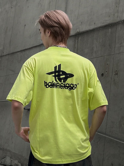 T-shirt Balenciaga - Logo superposé