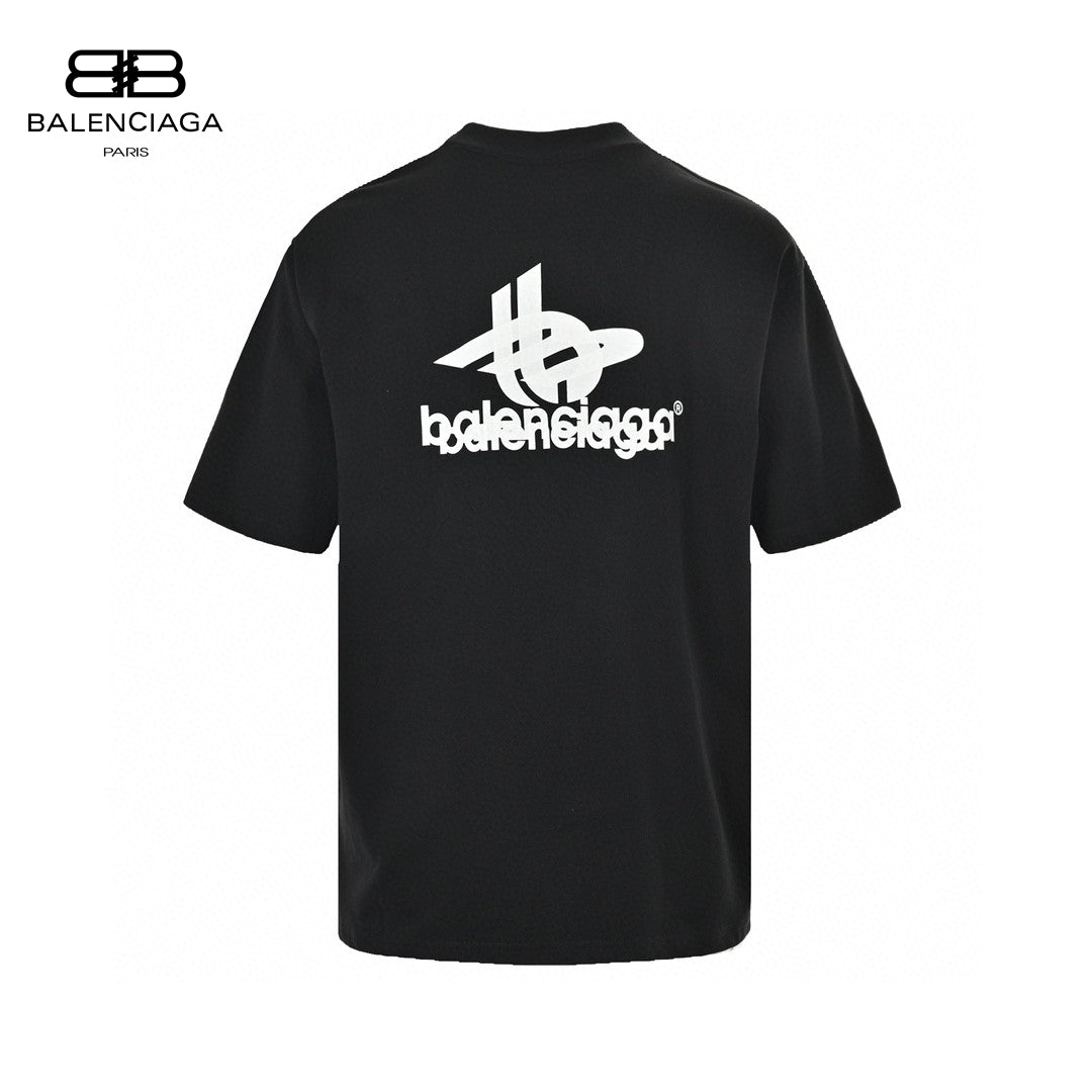T-shirt Balenciaga - Logo superposé