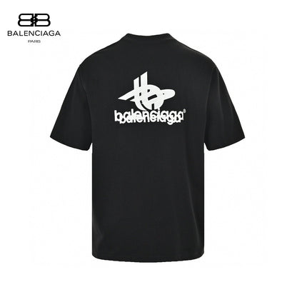 T-shirt Balenciaga - Logo superposé