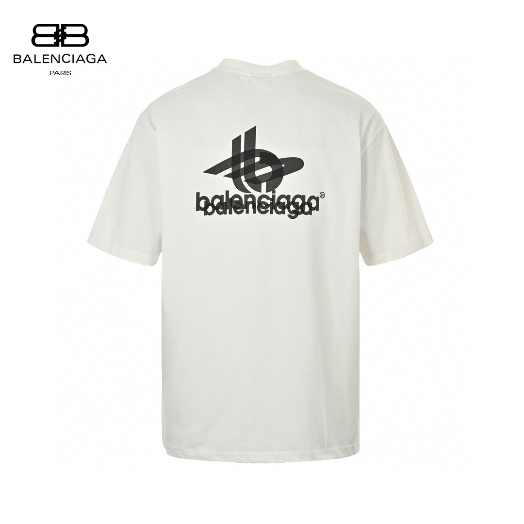 T-shirt Balenciaga - Logo superposé