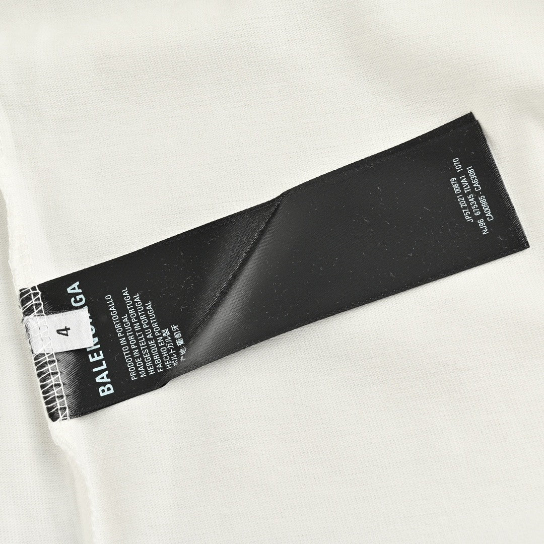 T-shirt Balenciaga - Logo superposé