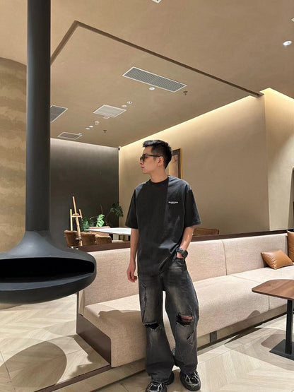 T-shirt Balenciaga - Petit logo