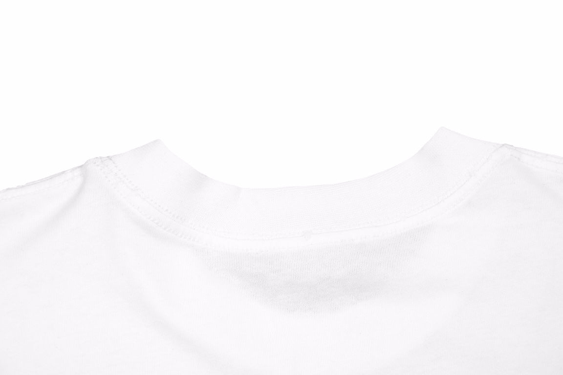 T-shirt Balenciaga avec logo en écriture cursive