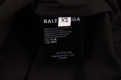 T-shirt Balenciaga Wave Logo (Noir)
