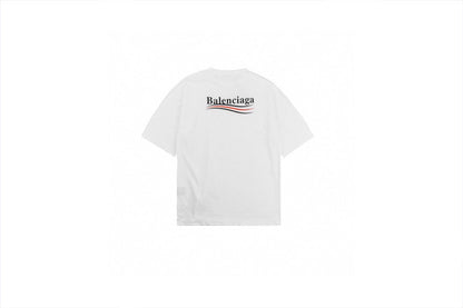 T-shirt Balenciaga Wave Logo (Blanc)
