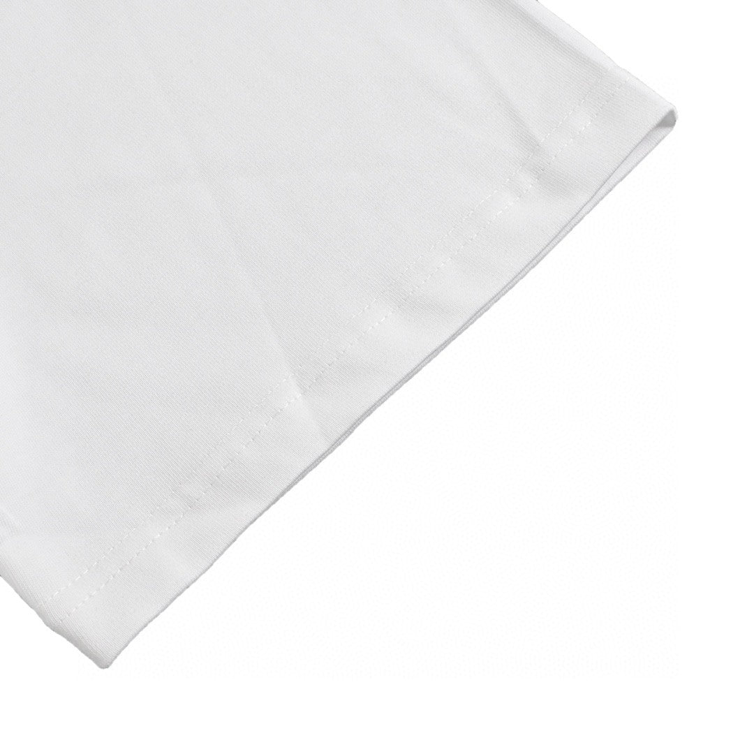 T-shirt blanc Balenciaga à motif montagne