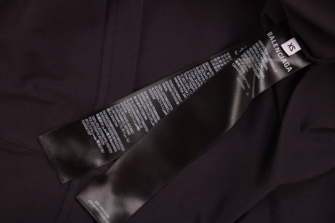 T-shirt Balenciaga XXXL Logo Noir