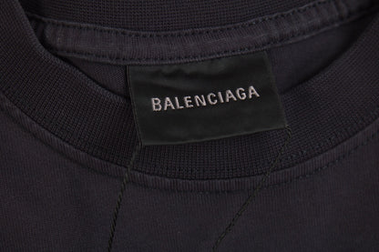 T-shirt Balenciaga XXXL Logo Noir