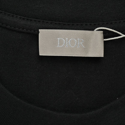 T-shirt noir Dior 1947 Signature