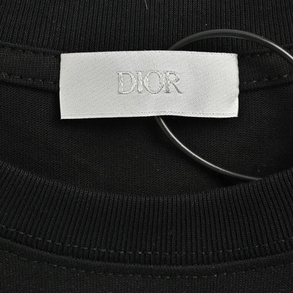 T-shirt Dior à logo artistique (noir)