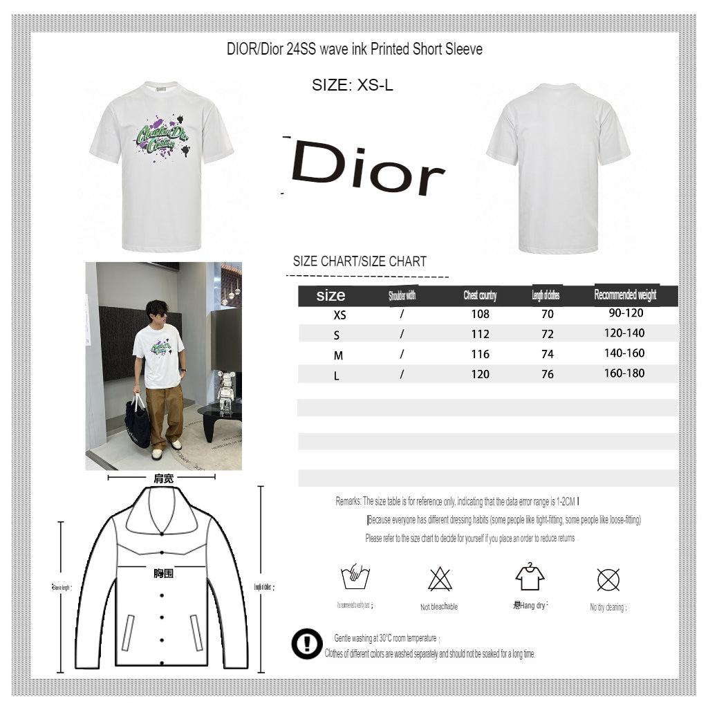 T-shirt Dior Christian Dior Couture