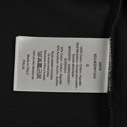 T-shirt noir graphique Dior Christian Dior