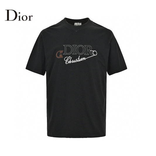T-shirt noir Dior Christian Graphic