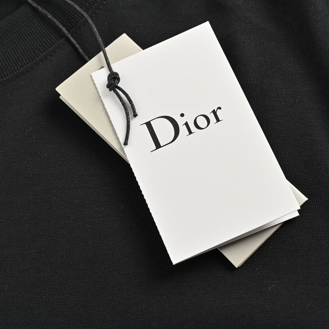 T-shirt noir Dior Christian Graphic
