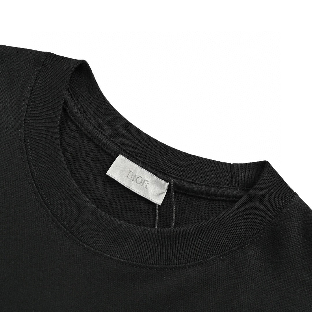 T-shirt noir Dior Christian Graphic