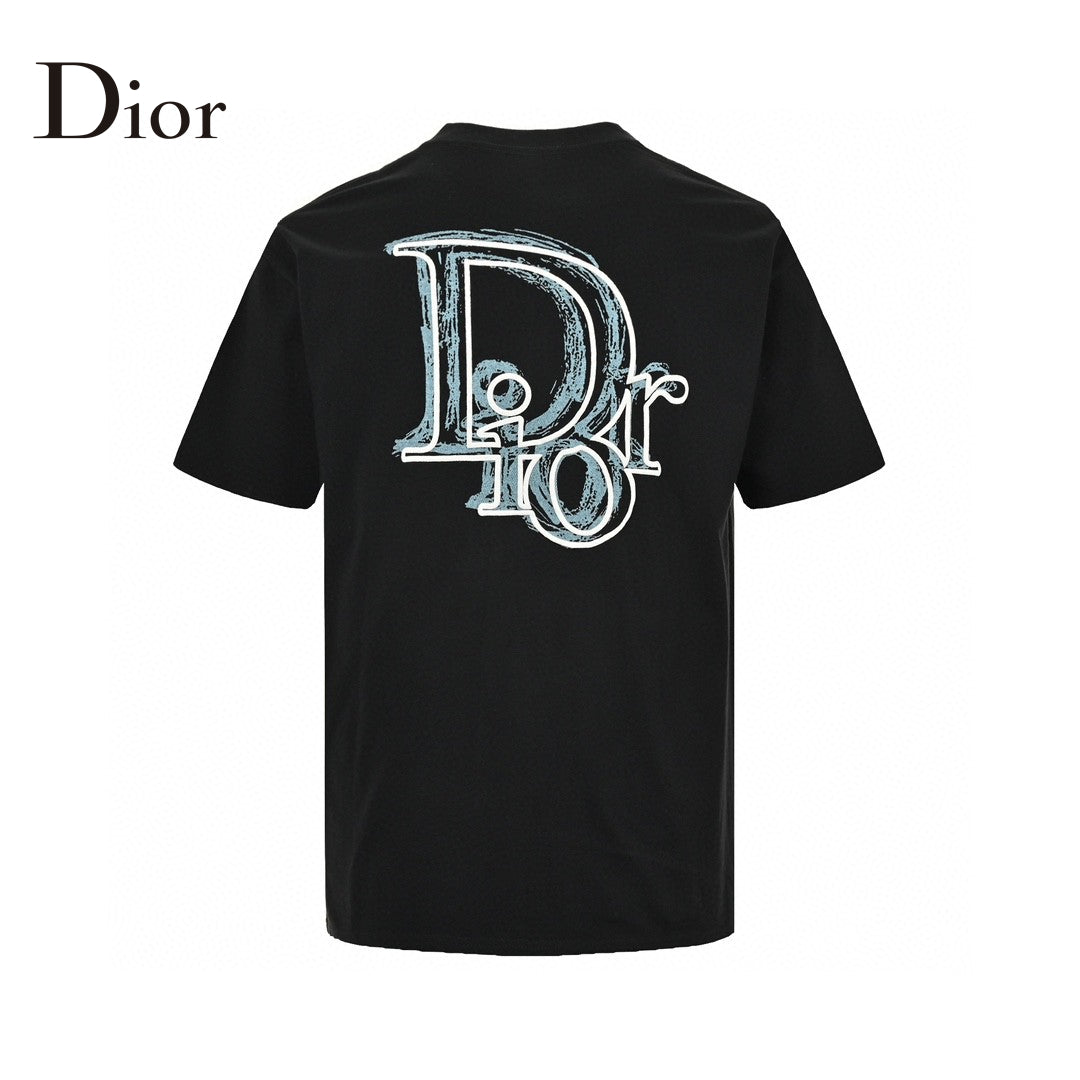 T-shirt Dior Classic Logo (Noir)