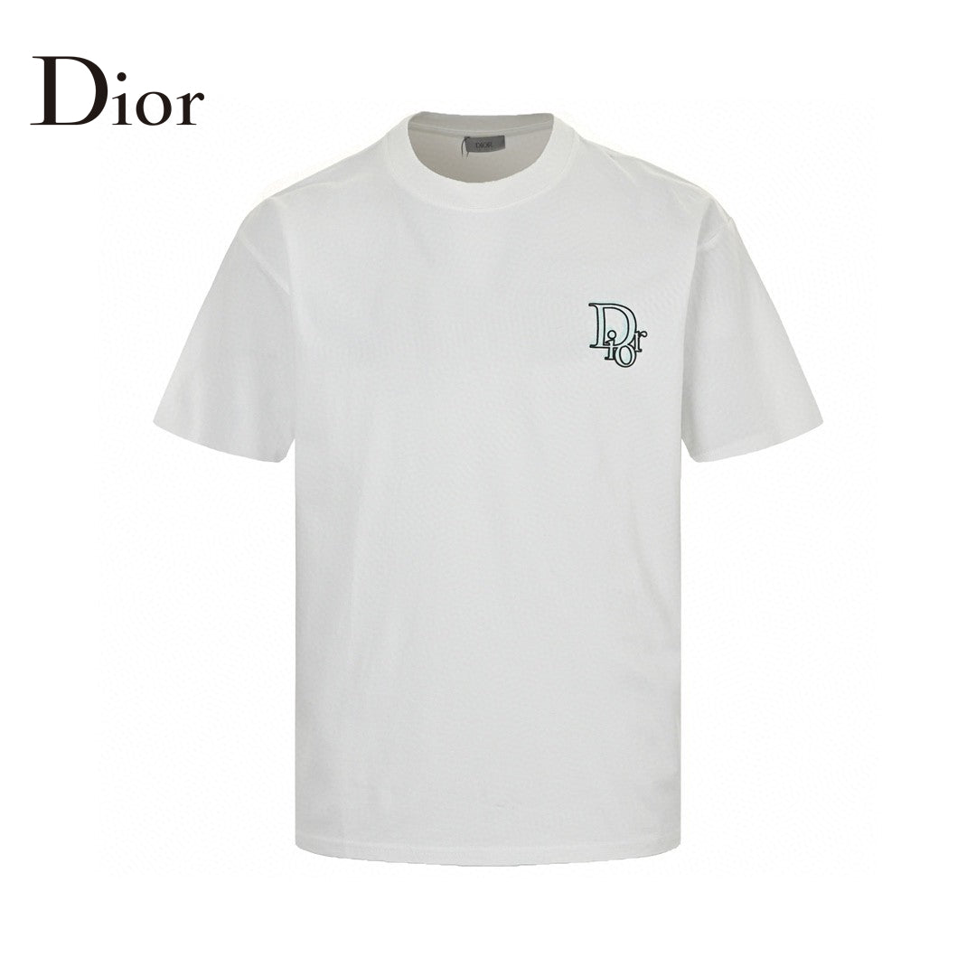 T-shirt Dior à logo classique (blanc)