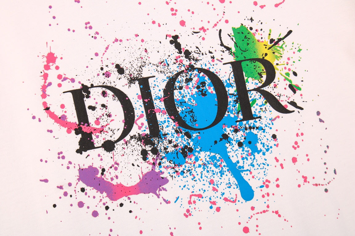 T-shirt graphique Dior Color Splash