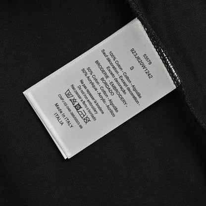 T-shirt Dior à motif monogramme (noir)