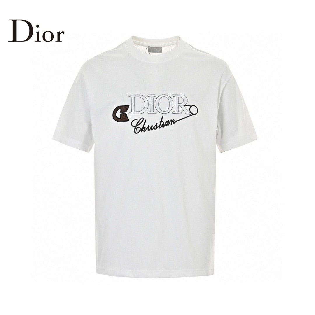 T-shirt à logo épingle de sûreté Dior