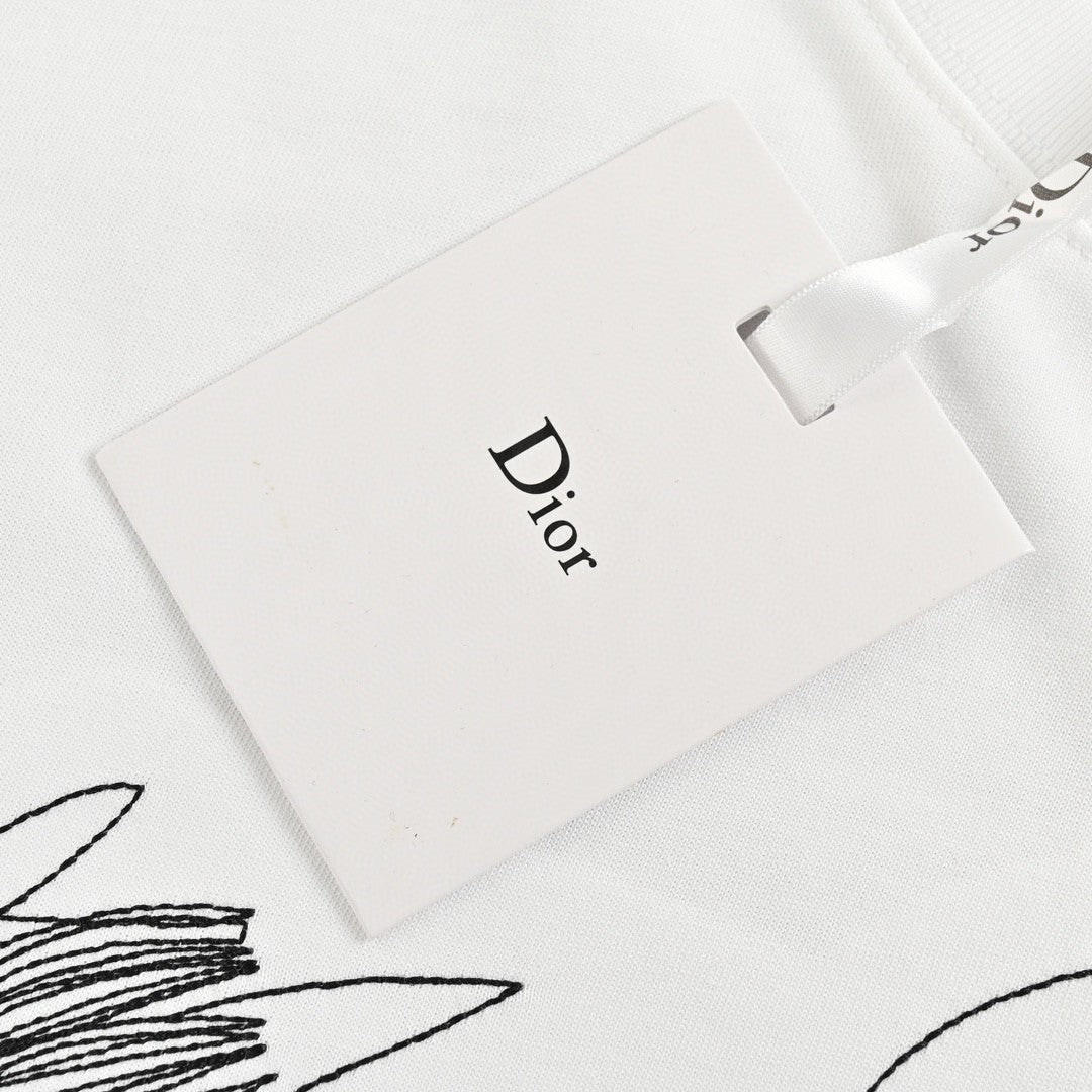 T-shirt Dior à motif griffonné