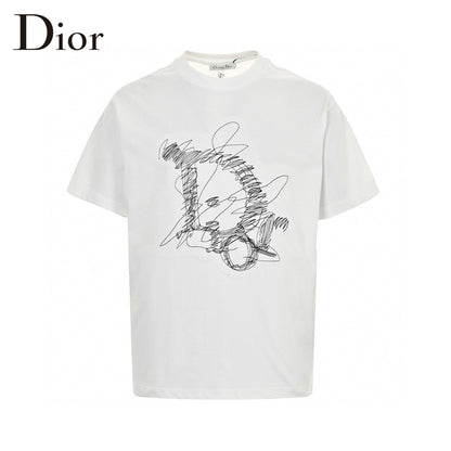 T-shirt Dior à motif griffonné