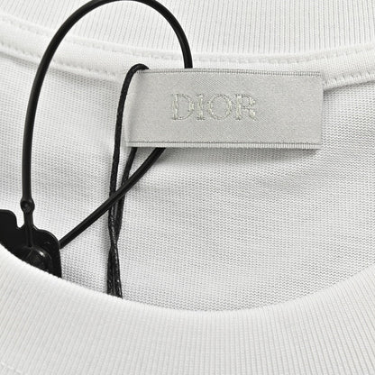 T-shirt blanc Dior Star Graphic