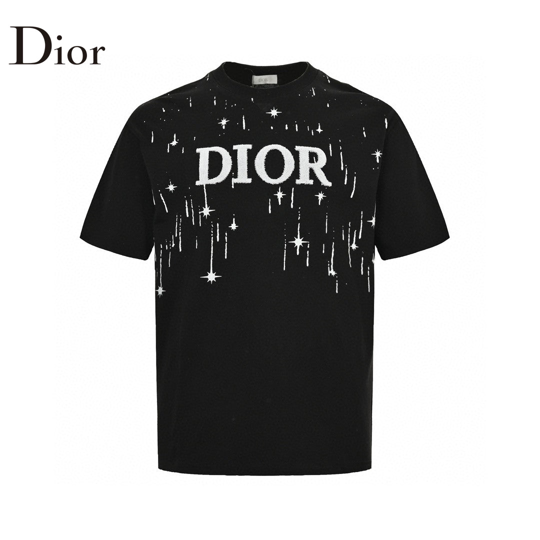 T-shirt Dior Ciel étoilé noir