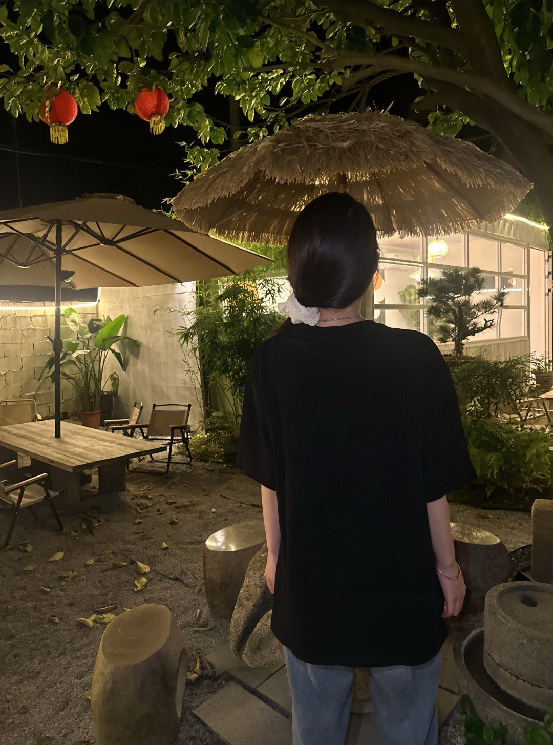 T-shirt Dior Ciel étoilé noir