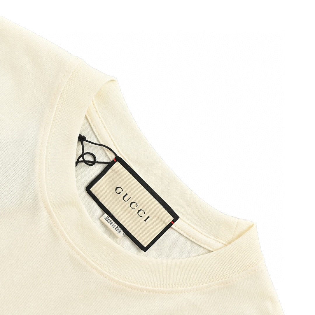 T-shirt Gucci à logo Apple (blanc)