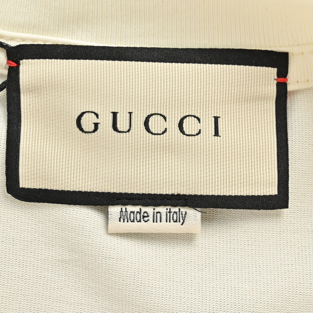 T-shirt Gucci à logo Apple (blanc)