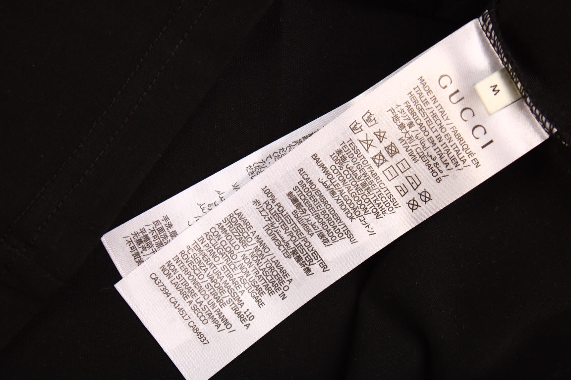 T-shirt Gucci Bunny Trio (Noir)