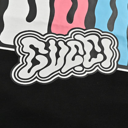 T-shirt Gucci à motif dessin animé (noir)