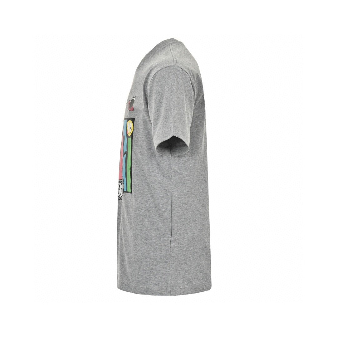 T-shirt Gucci à motif dessin animé (gris)