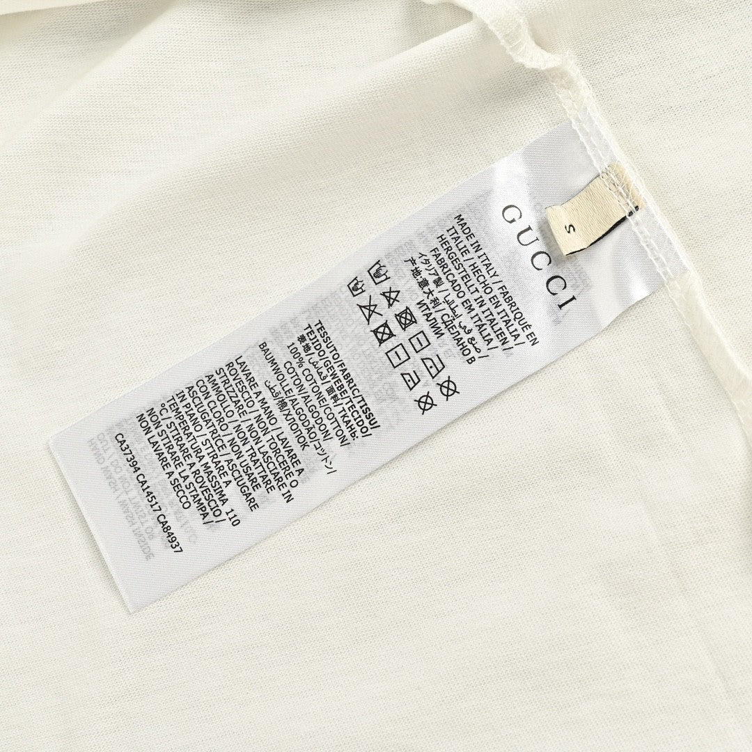 T-shirt Gucci à logo cerise