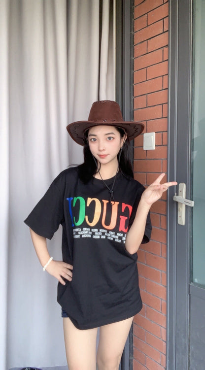 T-shirt Gucci Cities à lettres majuscules