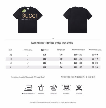 T-shirt Gucci Cities à lettres majuscules