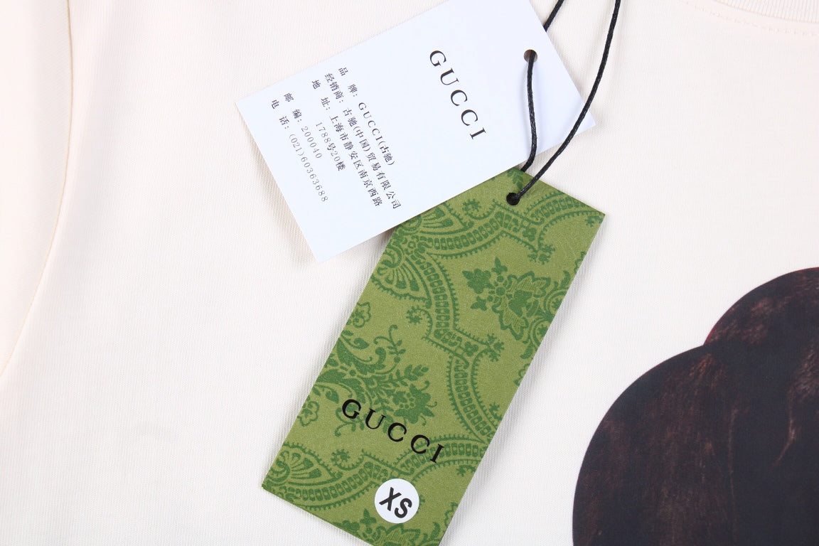 T-shirt Gucci à imprimé chien
