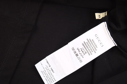 T-shirt Gucci à imprimé chien noir