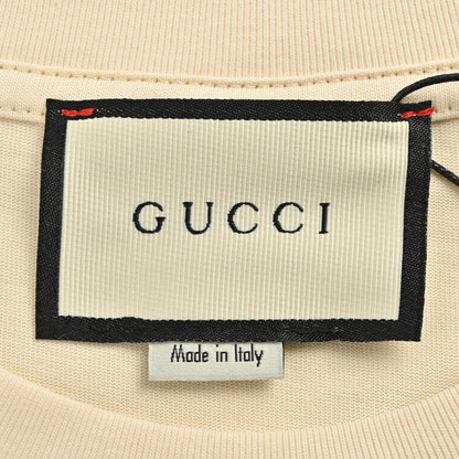 T-shirt graphique Gucci Dragon (Beige)