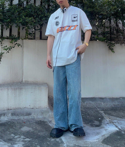 T-shirt à logo graphique Gucci