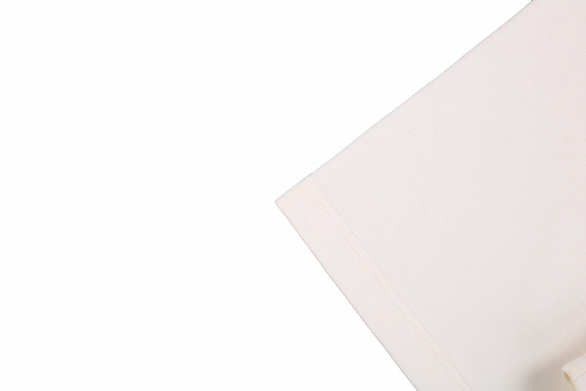 T-shirt Gucci à logo éclair (crème)