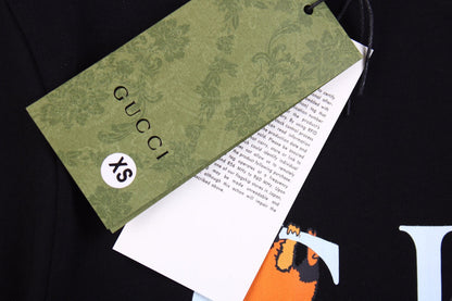 T-shirt Gucci Mushroom Cluster (Noir)