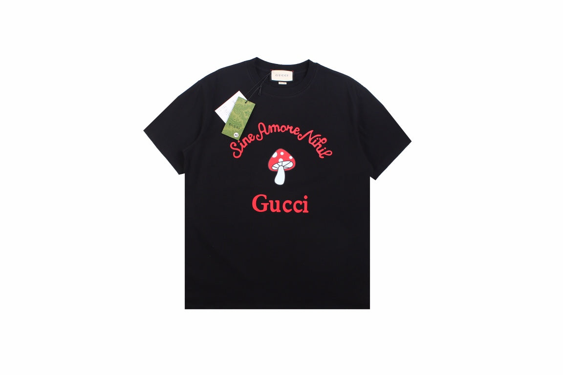 T-shirt graphique Gucci champignon
