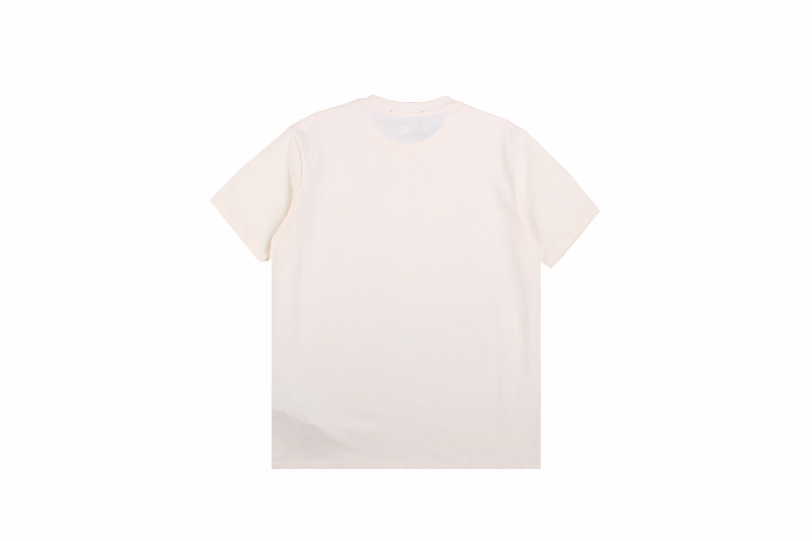 T-shirt Gucci à motif champignon (crème)