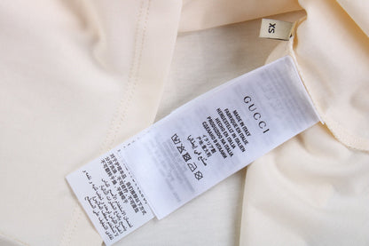 T-shirt Gucci à motif champignon (crème)